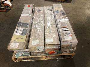 Pallet of Mixed Assorted Flooring Various Models and Conditions Customer Returns See Pictures