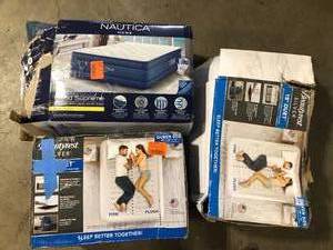 Lot of Assorted Air Mattress Various Sizes and Conditions Customer Returns See Pictures