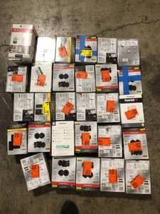 Lot of Assorted Door Knobs Various Models and Conditions   Customer Returns See Pictures