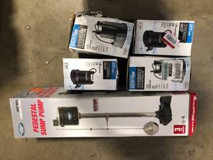 Lot of Assorted Plumbing Items  Various Models and Conditions   Customer Returns See Pictures