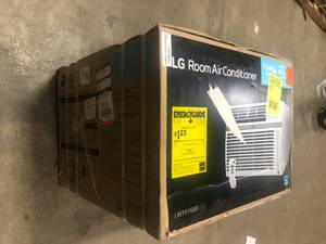 LG 15,000 BTU 115V Window Air Conditioner LW1516ER with Remote in White Customer Returns See Pictures