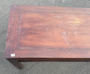 Mid Century Oriental Style Sofa Table