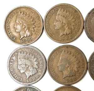 24 Indian Head Penny lot, Some in GREAT CONDITION