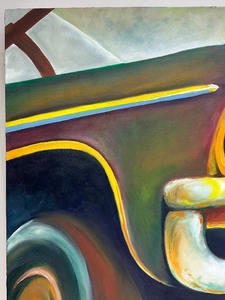 AWESOME Original Oil Painting by Brent Oglesbee 1978