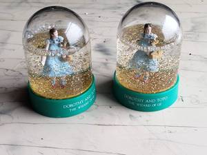 lot 40 image: Dorothy Snow Globes