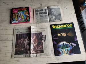 lot 46 image: Wizard of Oz Records, Newspaper Articles, Magazine