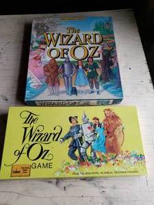 lot 56 image: Wizard of Oz Board Games