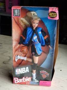 lot 63 image: New York Knicks NBA Barbie