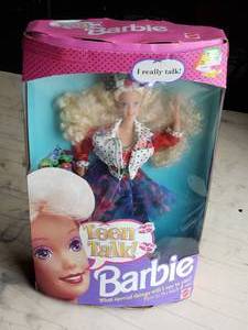 lot 66 image: Teen Talk Barbie