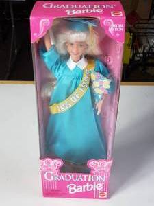 lot 86 image: 1998 Graduation Barbie