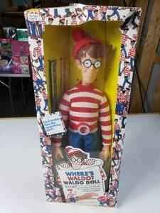lot 123 image: Wheres Waldo Waldo Doll