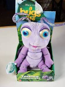 lot 128 image: A Bugs Life Talking Princess Dot