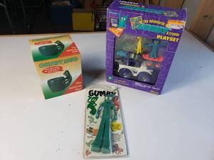 lot 143 image: Gumby, Gumby Playset and Gumby Mug