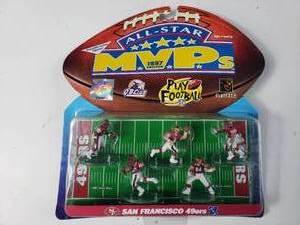 lot 208 image: 1997 San Francisco 49ers Figures