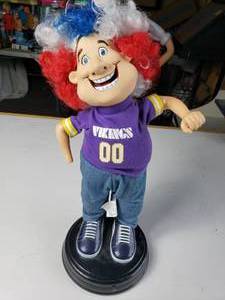 lot 212 image: Minnesota Vikings Dancing Doll - Untested