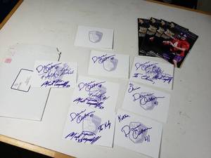lot 213 image: Minnesota Vikings Signatures