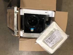 WhisperSense DC Fan with Motion and Humidity Sensors Delay Timer and Pick-A-Flow Speed Selector 50, 80 or 110 CFM by Panasonic   Customer Returns See Pictures