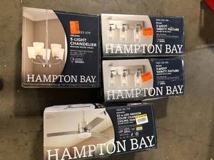 Lot of Assorted Ceiling Lighting Various Modle and Conditions Customer Returns See Pictures