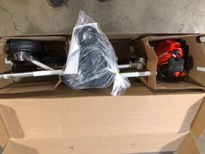 ECHO 21.2 cc Gas 2-Stroke Attachment Capable Straight Shaft String Trimmer with Speed-Feed Head and Curved Shaft Edger Kit Customer Returns See Pictures