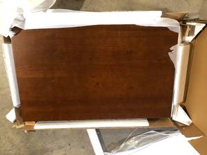 Zinus Juliet Espresso Wood Dining TableTable Only Customer Returns See Pictures