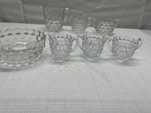 Fostoria American Cubist Massive Set, Perfect for your special Wedding Day Reception