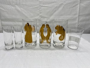 Lot of 6 Misc Glasses
