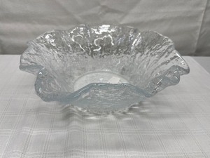 Beautiful Heavy Blown Glass bowl