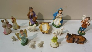 lot 86 image: Holiday DeCor Nativity Italy