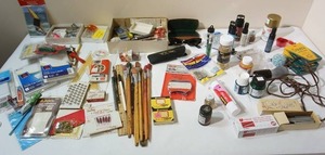lot 90 image: Office Supplies from the Desk Drawer...