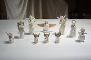 lot 136 image: Collectible Porcelain Angel Germany Dresden