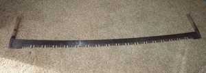 lot 160 image: Vintage Hand Tools...Two Man Crosscut Saw