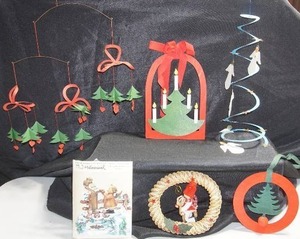 lot 199 image: Danish Art DeCor Oda-Mobiles Proongigly Fine Die-Cuts