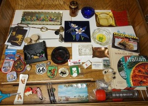 lot 257 image: The Kitchen Drawer of Knick Knacks Etc.