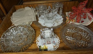 lot 258 image: Beautiful Entertaining Service-Ware Crystal Waterford Etc,