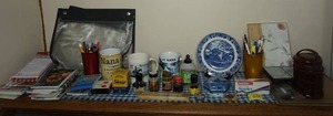 lot 277 image: Collection of Desktop Supplies, DeCor and More