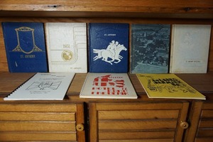 lot 328 image: Book CollectionYearbooks St. Anthony 1950s Etc.