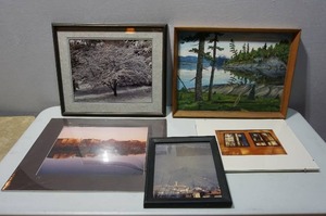 lot 385 image: Home DeCor...Wall Art Including O.C. MADDEN() HIGH FALLS BRACEBRIDGE ONT PAINTING, Framed Photography...