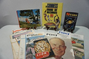 lot 447 image: Interestingly Informational yet Old NewsPOST, Country Gentlemen, Guinness Book of Records, Stars Etc.