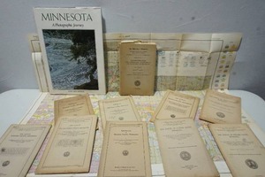 lot 475 image: The University of Minnesota Vintage Minnesota Geology Bulletin Collection etc.