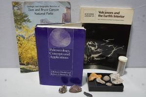 lot 477 image: Paleoecology Volcanoes Zion Bryce National Parks Fossils Mt St Helen 1930s Ash...