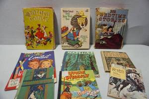 lot 492 image: Books...Vintage Childrens Hard Cover Stories and More