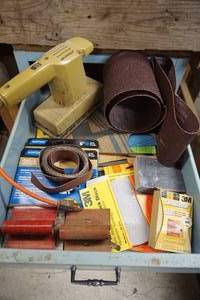 lot 509 image: Garage...Contents of Tool Cabinet Drawer...