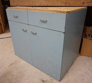 lot 510 image: Garage...Metal Tool Storage Cabinet
