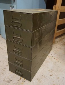 lot 513 image: Garage...Metal File Storage Cabinet