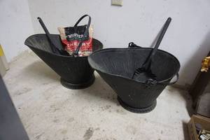 lot 589 image: Vintage Fireplace Supplies