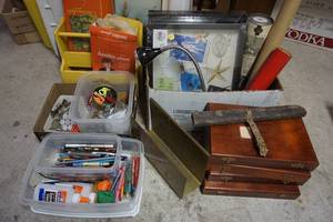 lot 596 image: Miscellaneous Art & Craft Supplies Etc.