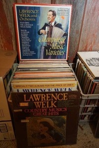 lot 663 image: Vintage Vinyl Record Album Sets, Singles Etc. Including Lawrence Welk, Herb Alpert & the Tijuana Brass Greatest Hits, Swedish Polkas and Hambos...