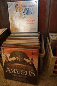 lot 664 image: Vintage Vinyl Record Album Sets Singles Etc. Including Glenn Miller, Amadeus, Herb Alpert & the Tijuana Brass, Bach, Benny Goodman, Myron Floren, Al Hirt, Westside Story Etc.