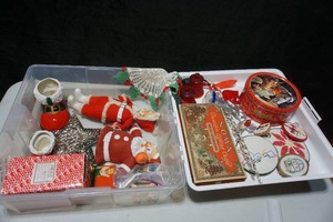 lot 686 image: Holiday Vintage Swedish Danish Etc. Christmas Ornaments Tree Decor and More...