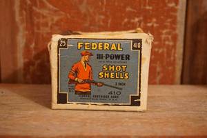 lot 628 image: Vintage Sporting Hunting Ammo Federal